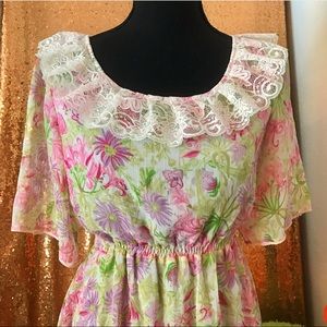 70s/80s Spring Princess Dress💐